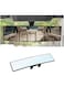 Universal 11.81 Inch Panoramic Convex Rearview Mirror, Interior Clip-on Wide Angle Mirror for Car, SUV, and Trucks, Reduces Blind Spots for Clear and Safe Driving
