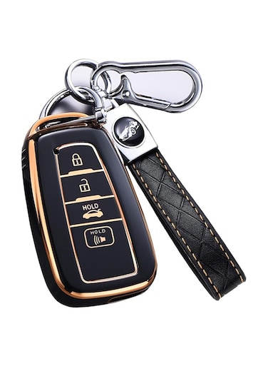 Buy Toyota Camry RAV4 Key Fob Cover with Keychain &ndash; Premium