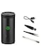 Rechargeable Mini Portable 5V 2A Electric Incense Burner for Car &amp; Home - USB Rechargeable Car Decor, Aromatherapy Incense Holder, Black &ndash; Ideal Gift for Home, Office &amp; Travel
