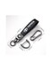 Toyota Leather Car Keychain for Men and Women &ndash; Durable Key Ring Accessories for Car, House, Office   Stylish Black Leather Key Holder   Perfect Family Gift
