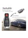 Premium Leather Keyless Entry Remote Control Smart Key Case Cover  for Mercedes Benz &ndash; Stylish Protection for C, E, S, CLA, CLS, GLA, GLC, GLK, ML, SLK Series
