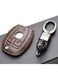 Premium Leather Keyless Entry Remote Control Smart Key Case Cover  for Mercedes Benz &ndash; Stylish Protection for C, E, S, CLA, CLS, GLA, GLC, GLK, ML, SLK Series
