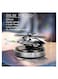 Car Air Freshener, Helicopter Solar-Powered Aromatherapy Diffuser, Aviation Aluminum Alloy, Rotating Dashboard Decor with Essential Oil for Car and Home
