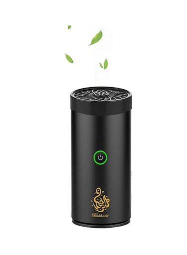 مبخرة عود كهربائية – موزع روائح ذكي محمول قابل لإعادة الشحن عبر USB، مبخرة بخور إلكترونية للمنزل والسيارة والمكتب والسفر