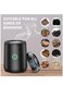 Portable USB Rechargeable Electric Incense Burner with Full Holy Quran Speaker, Remote Control, Bukhoor Diffuser for Car, Home, Office, and Travel Use   ACHAS Premium Design
