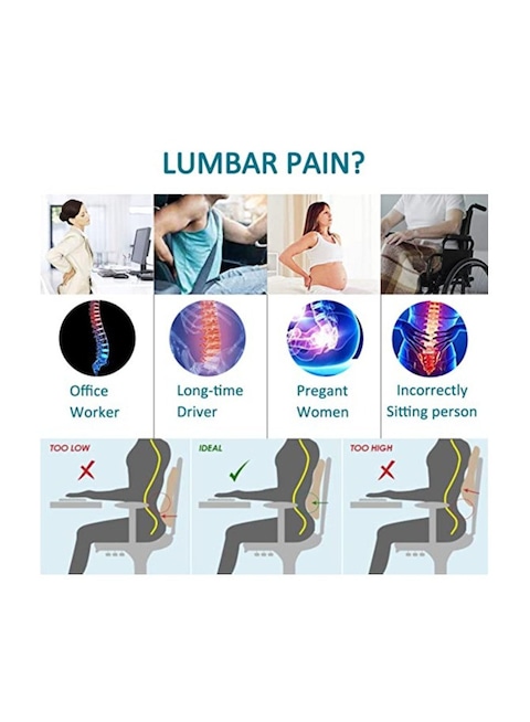 Thoracic Lumbar Support Upper Back Support Chair Proper Position