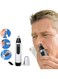 Electric Nose Hair Trimmer for Men &ndash; Waterproof Nasal Hair Cutter, Precision Painless Ear and Nose Hair Removal with Dual-Edge Blades