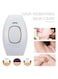 Mini Handheld IPL Laser Hair Removal Machine &ndash; Portable Depilatory Device for Full Body &amp; Facial Use &ndash; Permanent Painless Hair Remover &ndash; White
