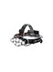 USB Rechargeable Waterproof Headlamp - 8 Modes High-Performance Wide Beam LED Head Light, Durable and Bright for Camping, Hiking, Running