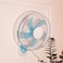 Electric Wall-Mounted Fan   Adjustable Timing &amp; Oscillating Head   Quiet Cooling Household Fan with Remote Control &amp; Multiple Speed Settings
