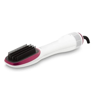 مشط كهربائي ساخن 2 في 1   فرشاة تجعيد وفرد الشعر   مشط فرد الشعر بدرجة حرارة قابلة للتعديل مع تسخين سريع لجميع أنواع الشعر