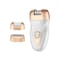 ماكينة حلاقة 3 في 1 لإزالة الشعر الأبيض   ماكينة إزالة الشعر الكهربائية وماكينة الحلاقة للذراعين والساقين والمناطق الحساسة، أداة إزالة الشعر اللطيفة والفعّالة