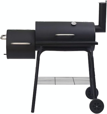 Large Round Barrel Double Barbeque Grill &ndash; Versatile Outdoor BBQ Grill