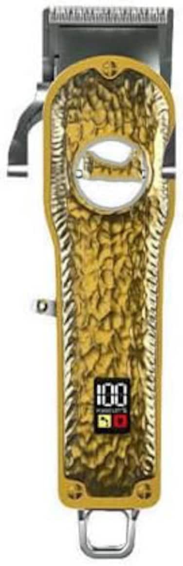 ماكينة قص شعر احترافية للرجال - ماكينة قص شعر لاسلكية مع بطارية ليثيوم 2500 مللي أمبير في الساعة، وشاشة رقمية، وشفرات قابلة للتعديل، ومحرك قوي