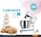 Stand Mixer 5L, 700W Kitchen Electric Mixer with 6-Speed Control, Stainless Steel Bowl, Food Dough Mixer for Baking, Whipping, and Kneading