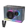 Bluetooth Karaoke Speaker with Microphone, Portable Amplifier Hands-Free Speaker with LED Lights, Rechargeable Party Speaker