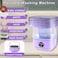 Mini Portable Washing Machine with Dryer &ndash; Foldable Compact Washer for Baby Clothes, Underwear, Socks, and Pet Garments