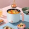 Electric Cooking Pot &ndash; Rapid Heating Mini Noodle Cooker with Auto Power Off &amp; Anti-Dry Burning Protection   Electric Hot Pot for Soups, Noodles, and More