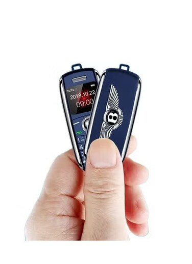 Personalized Mini Remote Control Phone   Dual SIM, Compact Car Key Design   Affordable, Lightweight &amp; Portable Mobile for Travel &amp; Everyday Use
