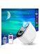 Galaxy Aurora Projector &ndash; 3-in-1 LED Northern Lights Star Projector with 6 White Noise Options &amp; Bluetooth Speaker   Starry Moonlight Projector