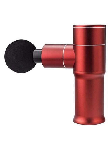 مسدس تدليك كهربائي محمول   مسدس تدليك عضلي صغير محمول باليد لعلاج الأنسجة العميقة   يخفف آلام العضلات وآلامها وتيبسها