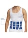 Men's Slimming Tank Top Body Shaper Compression Shirt &ndash; Abs Vest for Workout &amp; Abdomen Control, Slimming Undershirt for Men [Medium]
