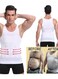 Men's Slimming Tank Top Body Shaper Compression Shirt &ndash; Abs Vest for Workout &amp; Abdomen Control, Slimming Undershirt for Men [Medium]
