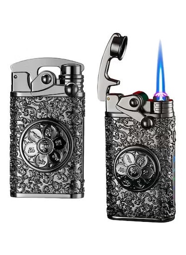 Waterproof Electric Lighter &ndash; Outdoor USB Rechargeable Flameless Dual Arc Plasma Lighter, Windproof, USB Lighter for Camping, Hiking, BBQ, and Emergency Use
