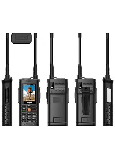 Ultra-Durable 4-SIM Card Mobile Phone &ndash; 15000mAh Battery, Built-in LED Flashlight &ndash; Rugged Unlocked Cell Phone for Outdoor Adventures, Travel