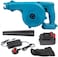 Cordless Leaf Blower with Battery &amp; Charger, 2-in-1 Electric Leaf Blower &amp; Vacuum, Lightweight &amp; Powerful Handheld Blower for Lawn Care, Garden, Yard, Patio