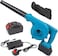 Cordless Leaf Blower with Battery &amp; Charger, 2-in-1 Electric Leaf Blower &amp; Vacuum, Lightweight &amp; Powerful Handheld Blower for Lawn Care, Garden, Yard, Patio