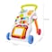 Baby Walker Learning Trolley with Adjustable Speed   Musical Walking Training Car Toy with Drawing Board &amp; Motor Skills Pedal