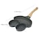 Non-Stick Multi-Compartment Breakfast Pan &ndash; Flat Griddle Egg Frying Pan for Pancakes, Bacon, Sausages, and More, Durable and Easy-to-Clean Cookware