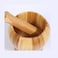 Wooden Mortar and Pestle Set &ndash; Traditional Okhli Masher for Grinding Herbs, Spices, and More   Durable Handcrafted Ural Grinder for Kitchen