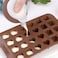 2-Piece Silicone Chocolate Mould Set &ndash; Non-Stick Molds for Chocolate, Candy, Jelly, and Ice Cubes   Perfect for Valentine&rsquo;s Day, Christmas, and Sweet Treats