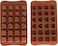 2-Piece Silicone Chocolate Mould Set &ndash; Non-Stick Molds for Chocolate, Candy, Jelly, and Ice Cubes   Perfect for Valentine&rsquo;s Day, Christmas, and Sweet Treats