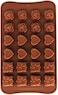 2-Piece Silicone Chocolate Mould Set &ndash; Non-Stick Molds for Chocolate, Candy, Jelly, and Ice Cubes   Perfect for Valentine&rsquo;s Day, Christmas, and Sweet Treats