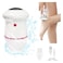 Remover Electric Foot Grinder for Hard Skin, Professional Velvet-Smooth Pedicure Tools, Dual Charging Methods, Callus Remover for Soft Feet, White + Red