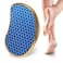 Glass Foot File Callus Remover - Nano Crystal Feet Scrubber for Cracked Heels &amp; Dead Skin - Portable Pedicure Tool for Travel, Smooth Feet in Minutes