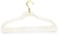 Plastic Glitter Coat Hangers &ndash; Pack of 10, Non-Slip Space-Saving Heavy-Duty Suit Hangers for Clothes, Suits, Jackets, and Dresses
