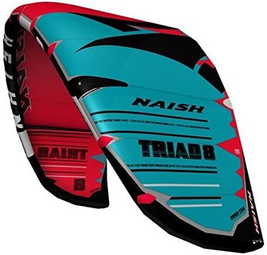 Prolimit Triad 2019/20 Naish Triad Kiteboarding Kite - Red   Versatile, Stable, and User-Friendly Performance for Freeride, Waves, and Foiling
