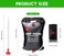 Solar Camping Shower Bag, Portable  Travel Shower Bag &ndash; Solar Heated 45&deg;C Hot Water, Lightweight, Foldable Outdoor Shower