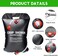 Solar Camping Shower Bag, Portable  Travel Shower Bag &ndash; Solar Heated 45&deg;C Hot Water, Lightweight, Foldable Outdoor Shower