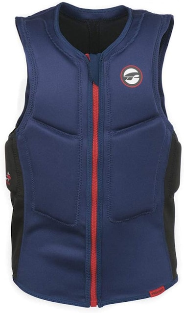 سترة Prolimit Slider PL نصف مبطنة FZ - زرقاء، حماية من الصدمات للرياضات المائية، ملاءمة مريحة، تصميم خفيف الوزن لركوب الأمواج والتزلج على الماء وركوب الأمواج الشراعية