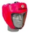 Winmax WMF12099A Boxing Head Protector - Red, Durable Protection for Boxing and Sparring, Adjustable Fit for Comfort, Ideal for Combat Sports Training
