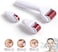 4-in-1 Derma Roller Home Use Kit &ndash; Interchangeable Titanium Heads for Face &amp; Body, Microneedling Roller for Skin Rejuvenation, Wrinkles, Acne Scars