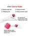 4-in-1 Derma Roller Home Use Kit &ndash; Interchangeable Titanium Heads for Face &amp; Body, Microneedling Roller for Skin Rejuvenation, Wrinkles, Acne Scars