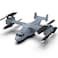 V22 Remote Control Helicopter Toy &ndash; One Key Takeoff, Fixed Altitude, Stunt Simulation RC Helicopter with LED Lights, Durable Design for Kids and Adults
