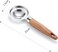 2 PCS Stainless Steel Egg Separator &ndash; Egg White and Yolk Separator, Kitchen Baking Filter Tool for Quick and Easy Separation, Durable and Easy to Clean
