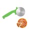 2 PCS Stainless Steel Pizza Cutter Set &ndash; Green &amp; Silver Pizza Wheel, Ergonomic Handle for Effortless Slicing, Sharp Blade for Precision Cuts, Dishwasher Safe, Ideal